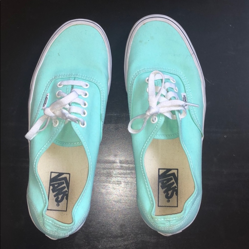 Mint Colored Vans